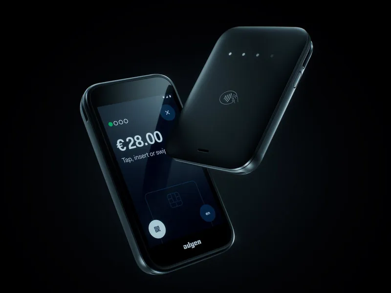 Adyen Android payment terminal and card reader