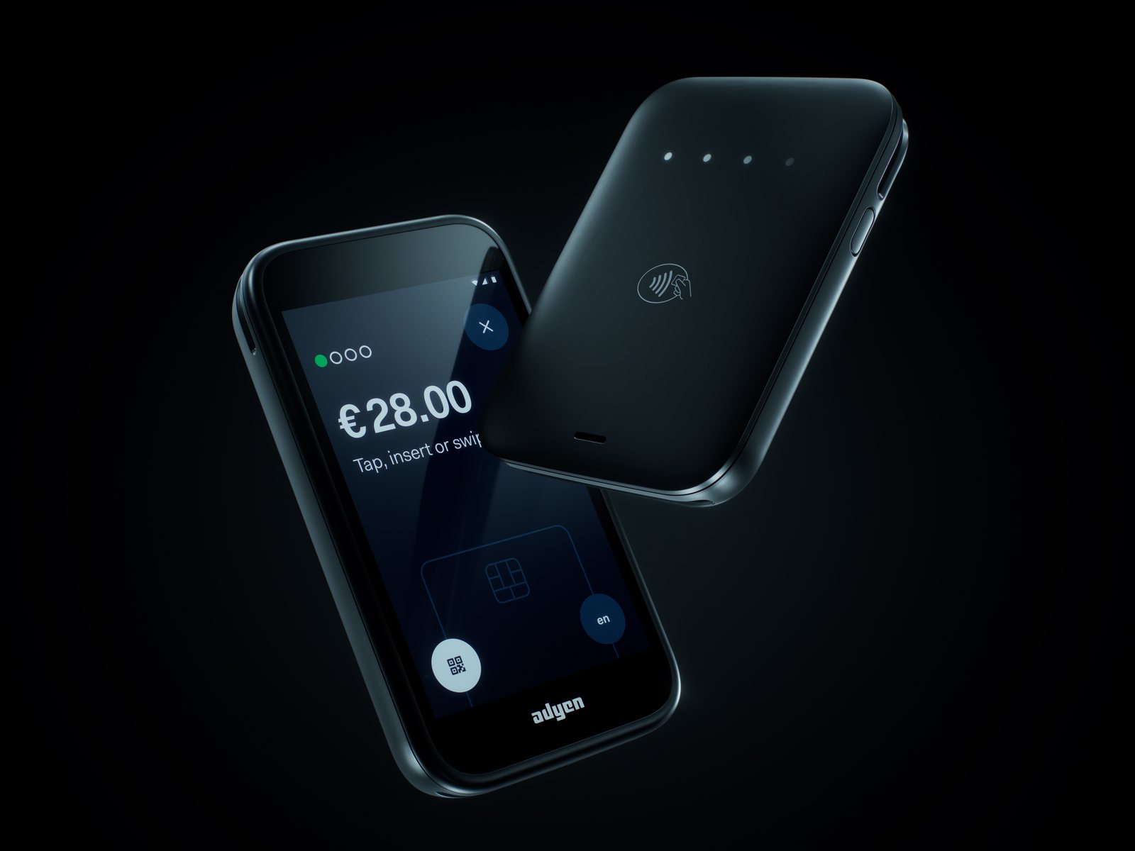 Adyen Android payment terminal and card reader